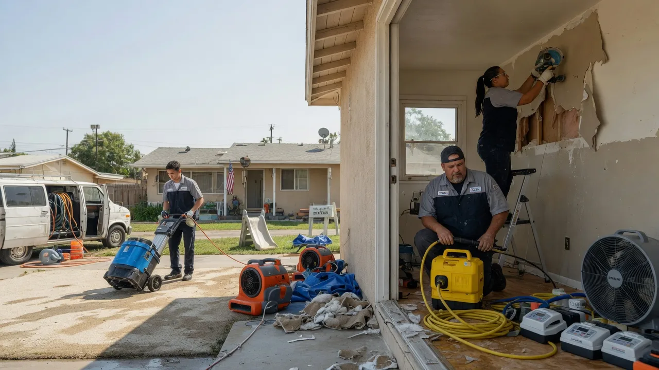 Water Damage Restoration in Bathgate, ND near me